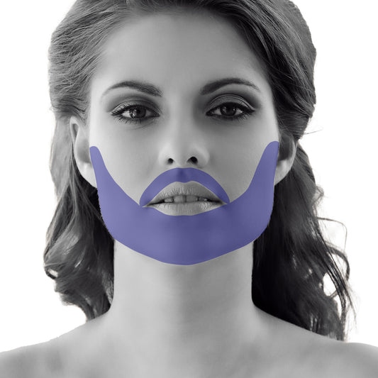 Full face laser hair removal for women